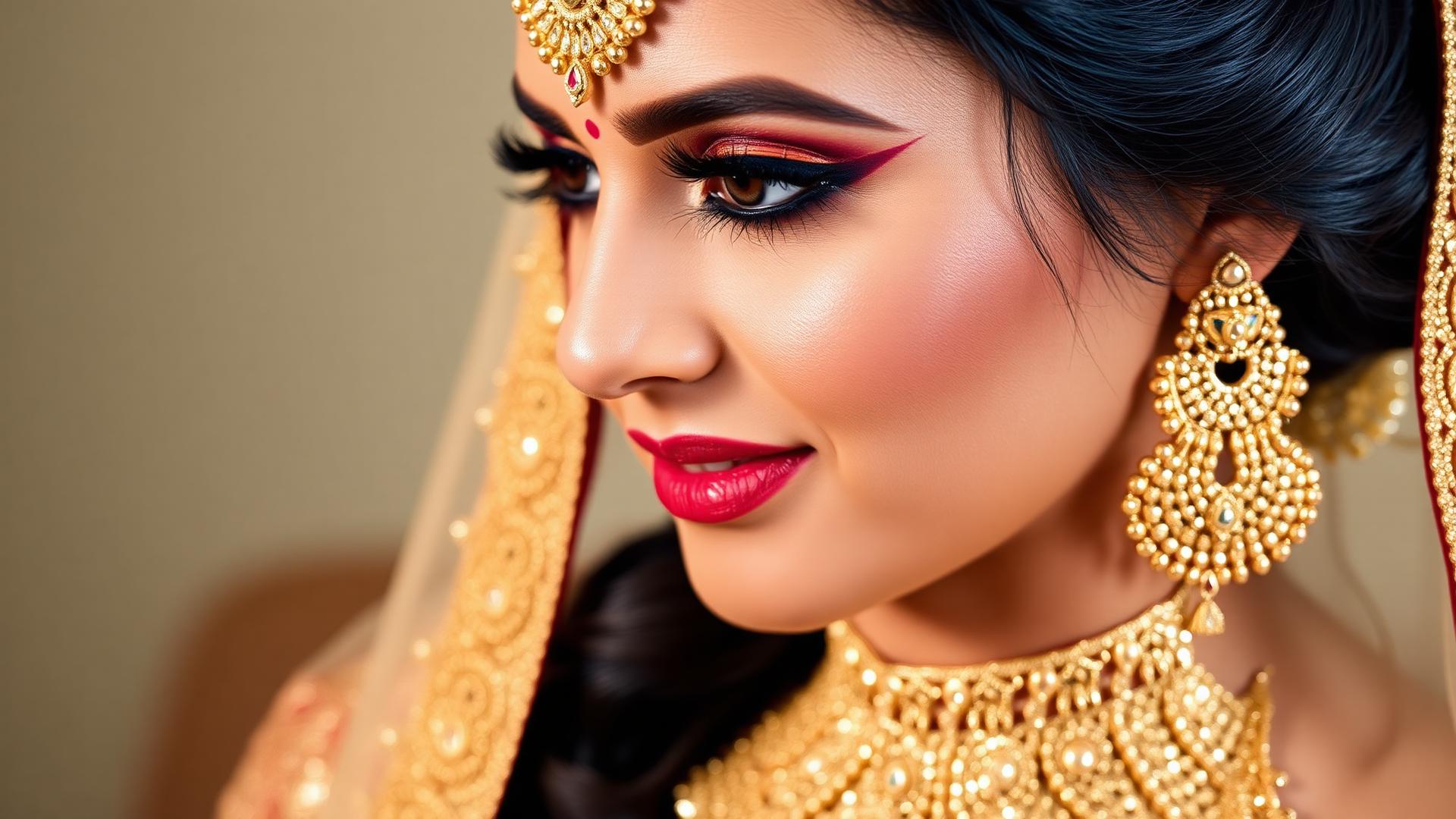 Bridal makeup